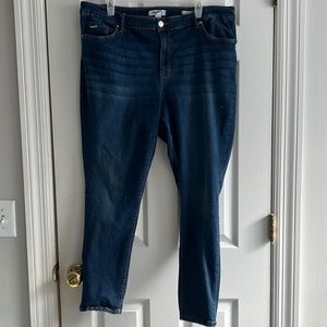 Nine West High Rise Skinny ankle Jeans 18W